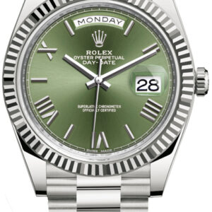 Rolex Day Date "Olive Green " 228239 Swiss ETA Watch India | 1:1 Super Cloned 3255 Movement