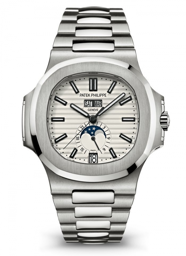 Patek Philippe Nautilus 5726 Moonphase Super Clone Watch, White Dial| PPF V3