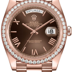 Rolex Day Date Everose Gold Swiss ETA Watch India| Super Clone 3255 Movement | Ref.228345RBR