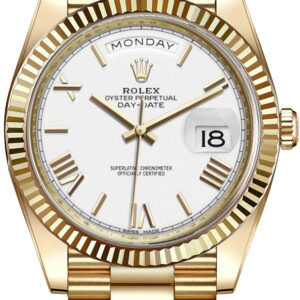 Rolex Day Date 36MM Ladies Presidential Strap Yellow Gold Super Clone Watch | COD
