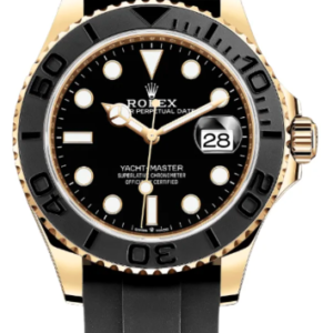 Rolex Yacht Master Oysterflex Yellow Gold Super Clone Watch India|Swiss ETA 3235 Movement