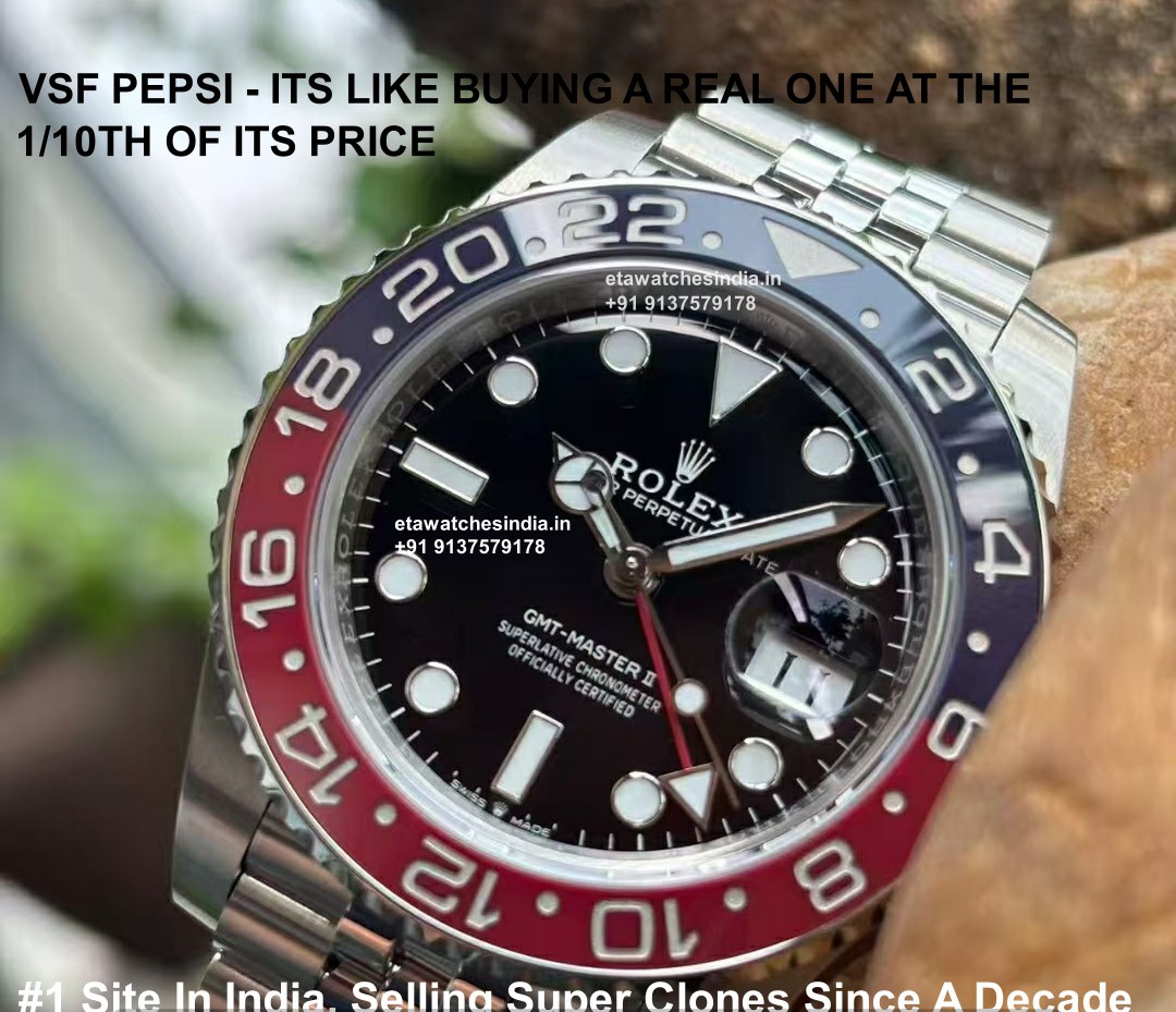 VSF Rolex Pepsi 1:1 Super Clone Watch V3| DD3285 Movement | Latest VS factory Batch Release | 904L Jubilee | COD