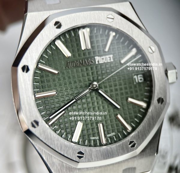 Audemars Piguet Royal Oak Green Dial 1:1 Super Clone Watch | 50th Anniversary Limited Edition
