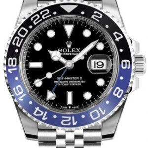 Rolex BATGIRL Jubilee GMT Master ii Superclone Watch, 1:1 | Swiss ETA 3285 Movement | Ref.126710blnr