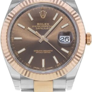Rolex Datejust Chocolate Dial Oyster Strap Swiss ETA Watch, 1:1 Super Clone 3235 Movement| Ref.M126331