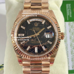 Rolex Day Date Meteorite Super Clone Watch | 1:1 Swiss Clone 3255 Movement