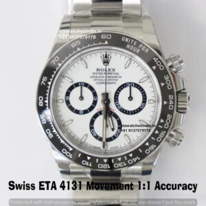 Rolex Daytona Panda 126500LN Cosmograph 1:1 Super Clone Watch | VSF 4131 Movement |Same Thickness & Accuracy