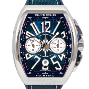 Franck Muller 1V 45 SC DT YACHT (BL) Vanguard 1:1 Super Clone ETA Watch India Online