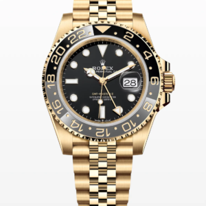 Rolex GMT Master II Gold "Guinness" Super Clone Watch| Swiss ETA 3285 Grey/Black | Ref.126718GRNR