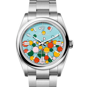 Rolex Celebration Dial Oyster Perpetual 1:1 Super Clone Watch| Swiss ETA 3230 Movement| Ref.M126000-0009