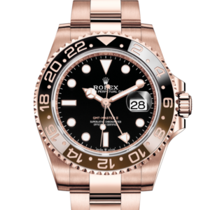 Rolex Root Beer Super Clone GMT Master II Everose Gold Watch Ref. M126711chnr-0001