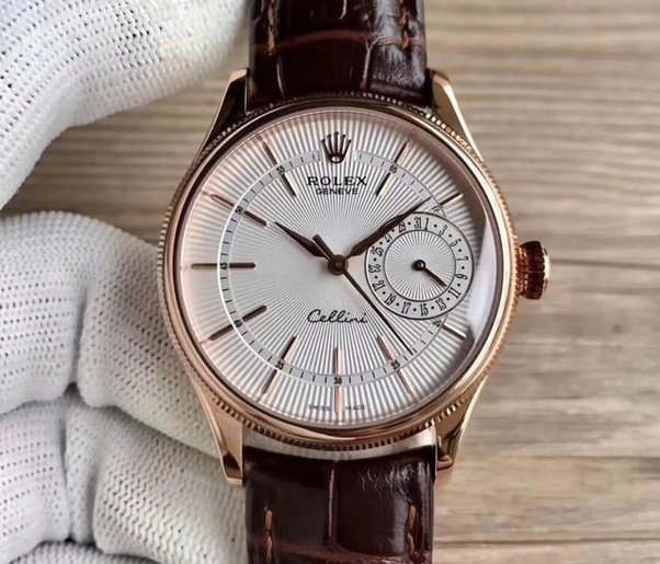 Rolex Cellini Date 1:1 Super Clone Watch | Swiss ETA 3165 Caliber| Ref. M50515-0008