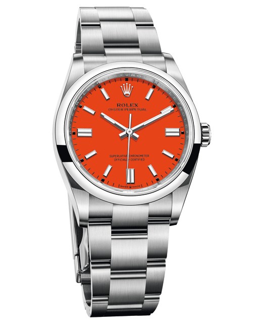 Rolex Oyster Perpetual Coral Red Super Clone Watch India| Swiss ETA 3230 Movement