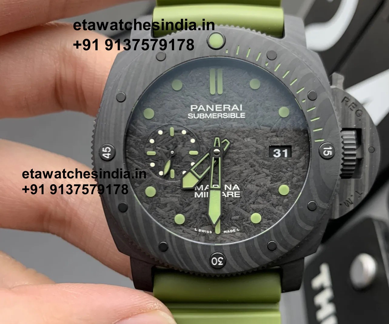 Panerai Submersible Marina Militare Super Clone Watch | Ref. PAM00961