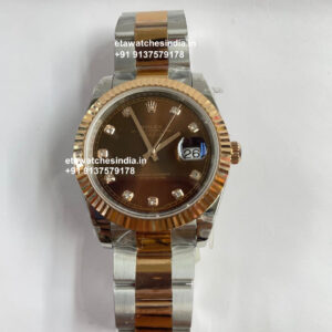 Rolex Datejust Chocolate Dial Swiss ETA Watch |1:1 Super Cloned 3235 Movement, Ref.126331-003