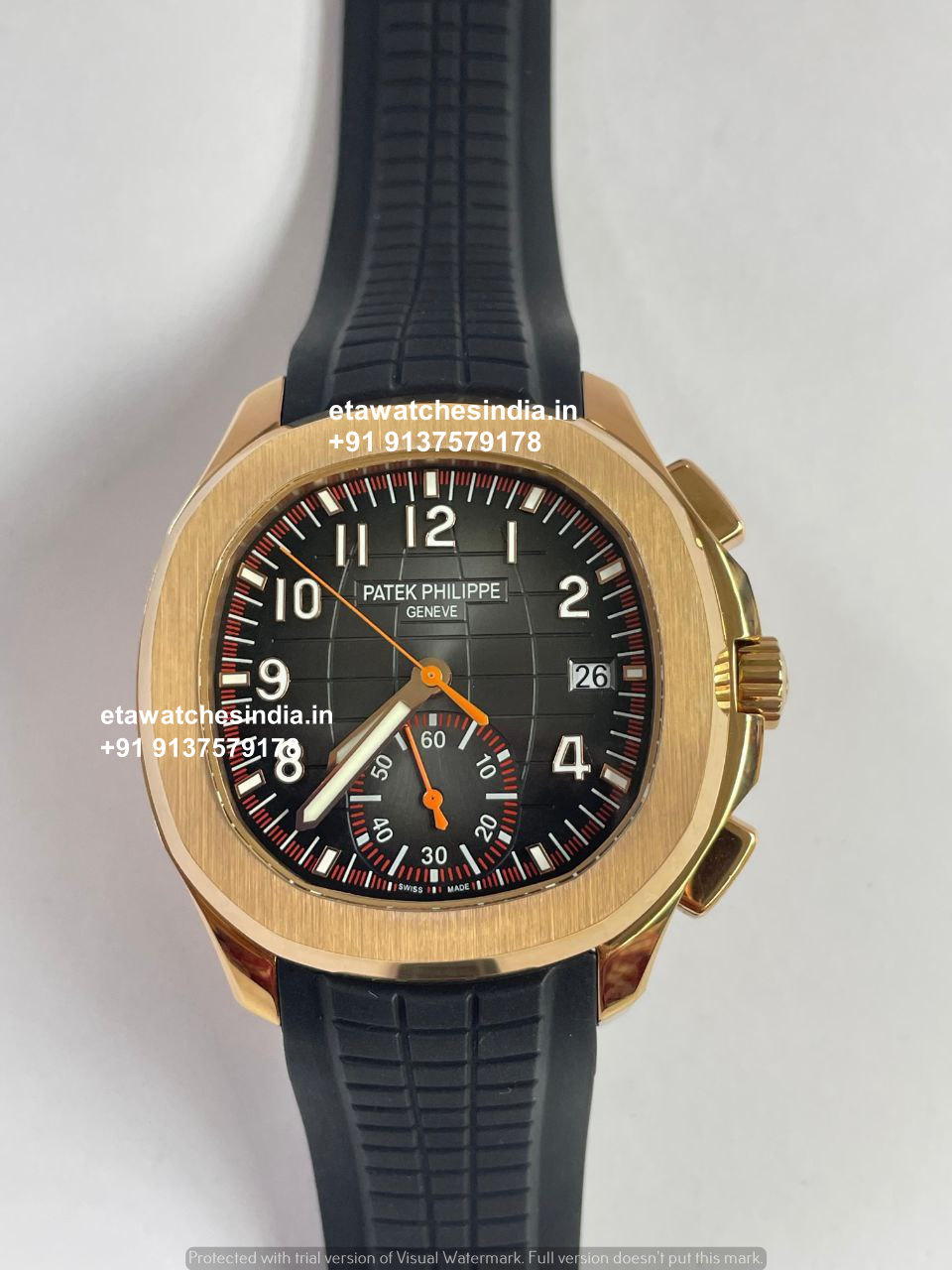 Patek Philippe Aquanaut Chronograph Swiss ETA Replica Watch | 1:1 Super Cloned 28‑520 C/522 Flyback Movement |Ref.5968A
