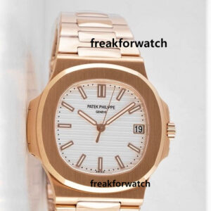Patek Philippe Swiss ETA Watch India Nautilus Rose Gold Ref 5711/1R