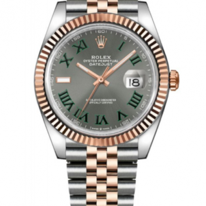 Rolex Datejust Wimbledon Everose Gold M126331-0016 Swiss ETA 1:1 Super Clone Watch Mysore