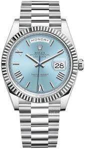 Rolex Day Date 40 Platinum Swiss ETA 1:1 Super Clone Watch Delhi | Ref.M228236-0012
