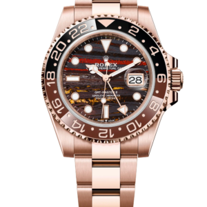 Rolex Tiger Iron Super Clone GMT Master II Everose Gold Watch | Ref. M126715chnr Latest 2025 Release